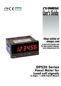 Thumbnail of document Manual - DPS20-HV-AO Strain Meter